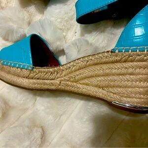 Franco Sarto Wedge Sandals - Size 8